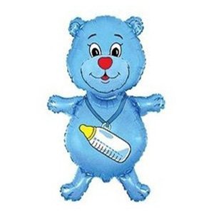 Фигура Медвежонок мальчик (синий)