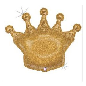 Фигура Корона золотая голография