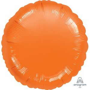 Шар круг Металлик Оранжевый Orange
