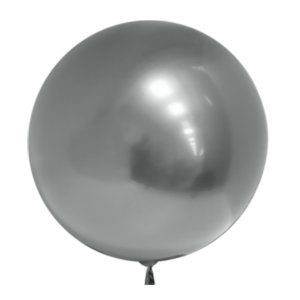 Шар Сфера 3D, Deco Bubble, Серебро, Хром