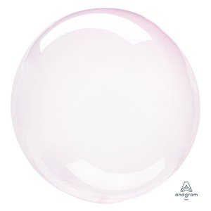 Шар bubble брис 18 Кристалл Light Pink (светло-розовый)