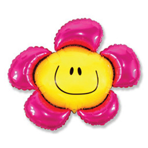 Фигура Цветочек (солнечная улыбка) фуксия