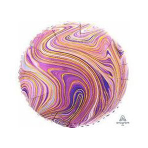 Шар круг Мрамор Purple