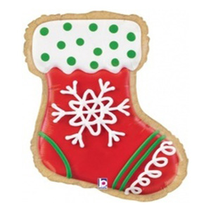 Фигура Новогоднее печенье, Носок для подарков