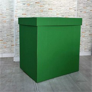 Коробка для шаров (Зеленая) 60 60 60 см
