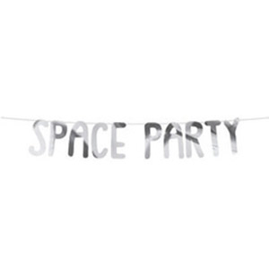 Гирлянда-буквы Space Party (Космическая вечеринка)