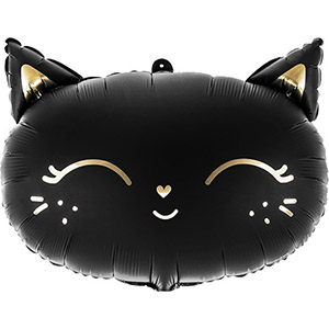 Фигура Голова Магический котенок Черный