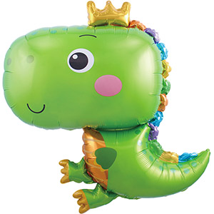Фигура Динозаврик в короне