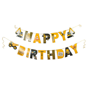 Гирлянда-буквы Happy Birthday Детская спецтехника