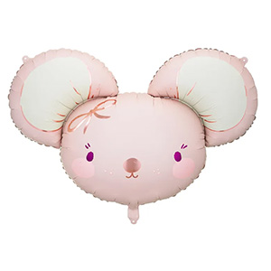 Фигура Мышка розовая
