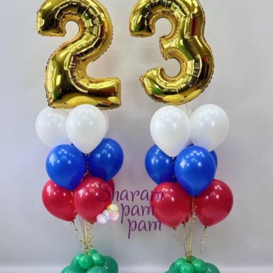 23 февраля Композиция